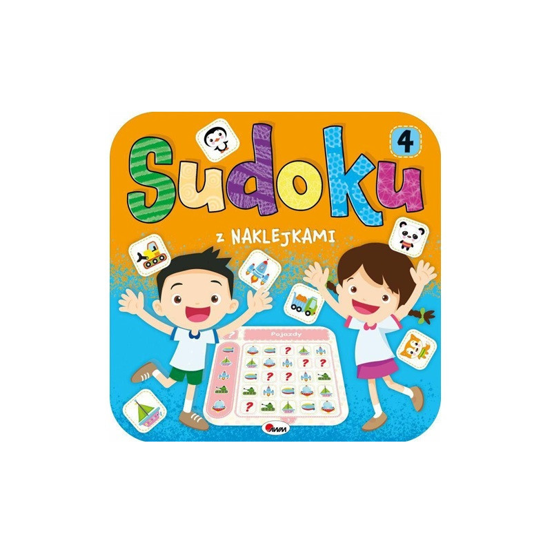 Sudoku z naklejkami 4 15321