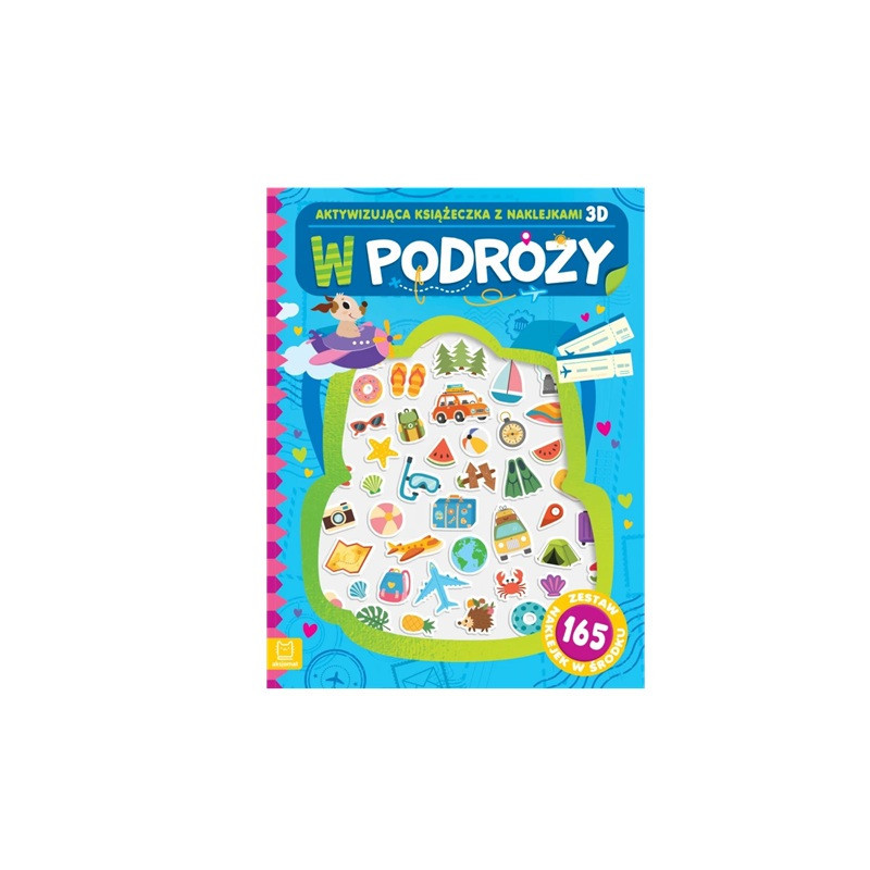 W podróży Aktywizuj.książeczka z naklejk.3D 41963