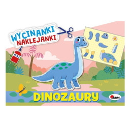Wycinanki naklejanki Dinozaury 16038