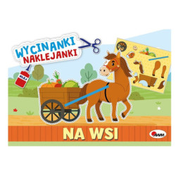 Wycinanki naklejanki Na wsi 16021