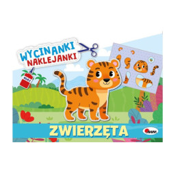 Wycinanki naklejanki Zwierzęta 16014