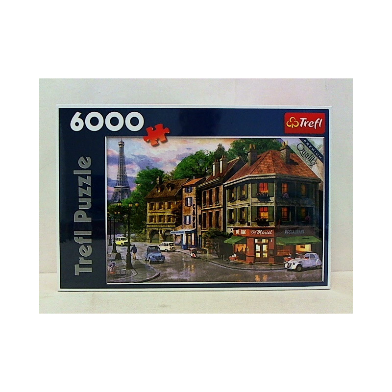 PUZZLE 6000 Uliczka Paryża 65001