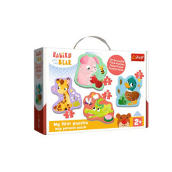 PUZZLE BABY CLASSIC Bobaskowe zwierzątka 36135