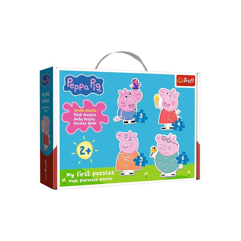 PUZZLE BABY CLASSIC Mała świnka wśród przyj.36137