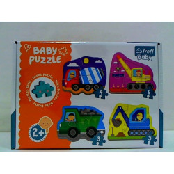 PUZZLE BABY CLASSIC Pojazdy na budowie 36072