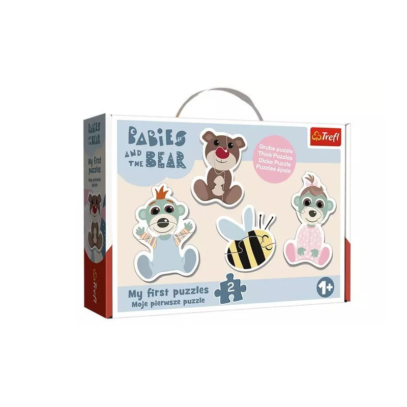 PUZZLE BABY CLASSIC Przyjacielskie Bobaski 36139