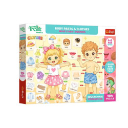 PUZZLE Edu 104 Moje ciało i ubrania 15606