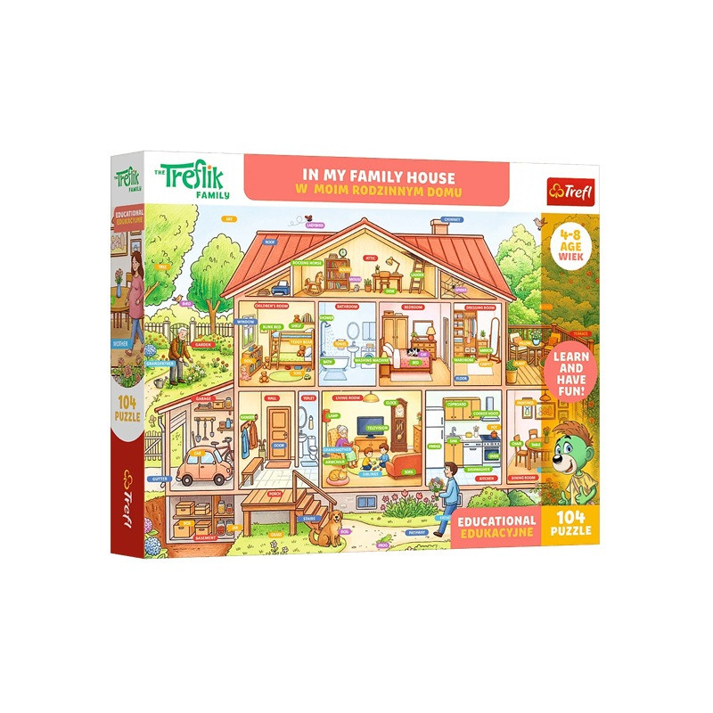 PUZZLE Edu 104 W moim rodzinnym domu 15603