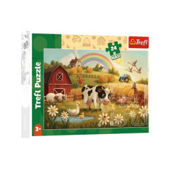 PUZZLE MAXI 24 Krowa na farmie 14397