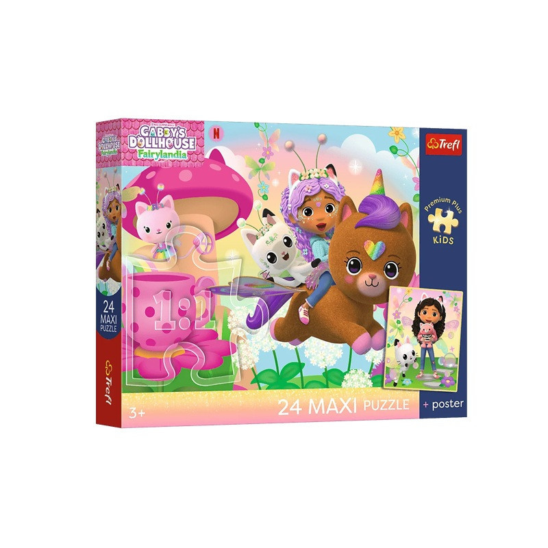 PUZZLE MAXI 24 PremPlus Kids Gabby na ratun..14389