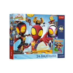 PUZZLE MAXI 24 PremPlus Kids Przyg.pajęcz...14391