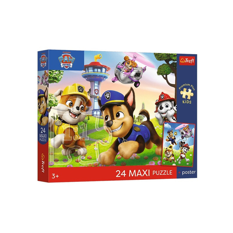PUZZLE MAXI 24 PremPlus Kids Wesoły spacer 14388