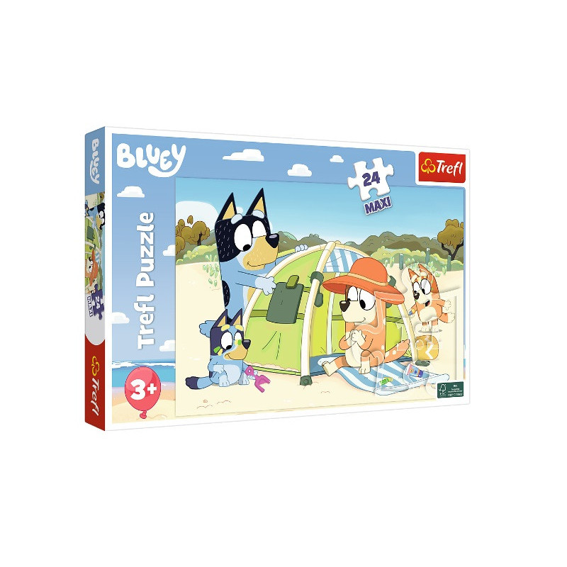 PUZZLE MAXI 24 Wspaniały dzień Bluey 14357