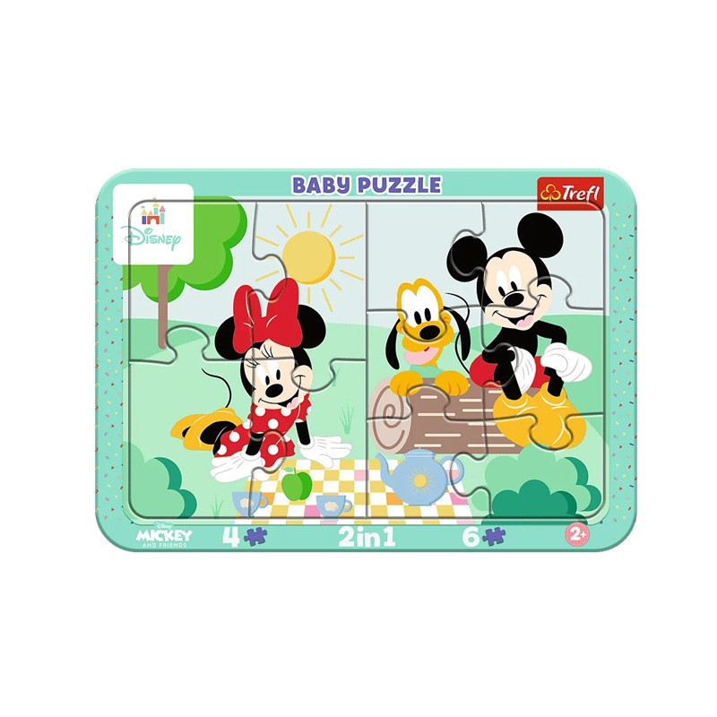 PUZZLE Ramkowe Baby Dziecięca radość 80025