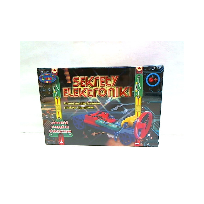Sekrety elektroniki małe mini-autko 87291 72918