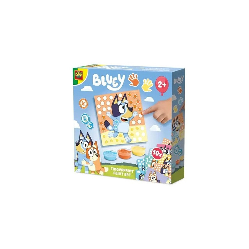 SES BLUey malowanie paluszkami 14091 40915