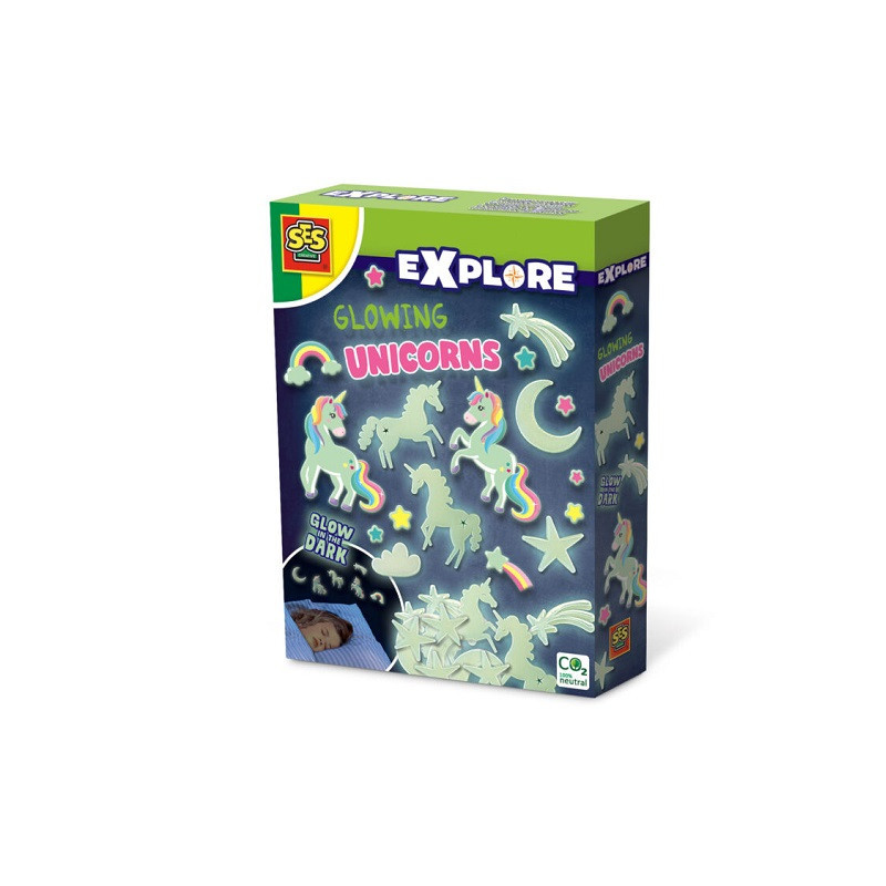 SES Explore Świecące w nocy jednorożce 25128 51284