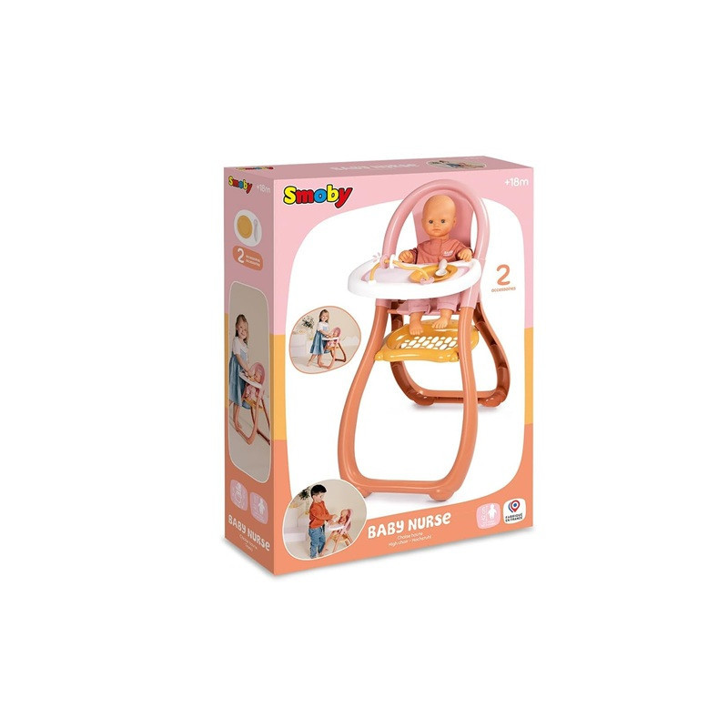 SMOBY Baby Nurse krzesełko do karmienia 220388