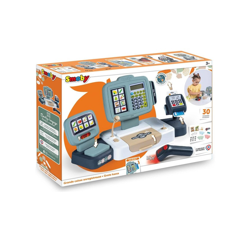 SMOBY Kasa elektroniczna ze skanerem 350121
