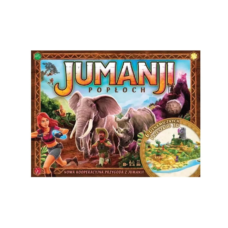 SPIN Gra Jumanji Popłoch 6070933 /2