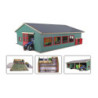 Stajnia z pastwiskiem 75x61x29cm 610310 56634