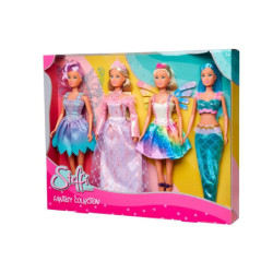 Steffi kolekcja fantasy 4 lalki zestaw 573-3990