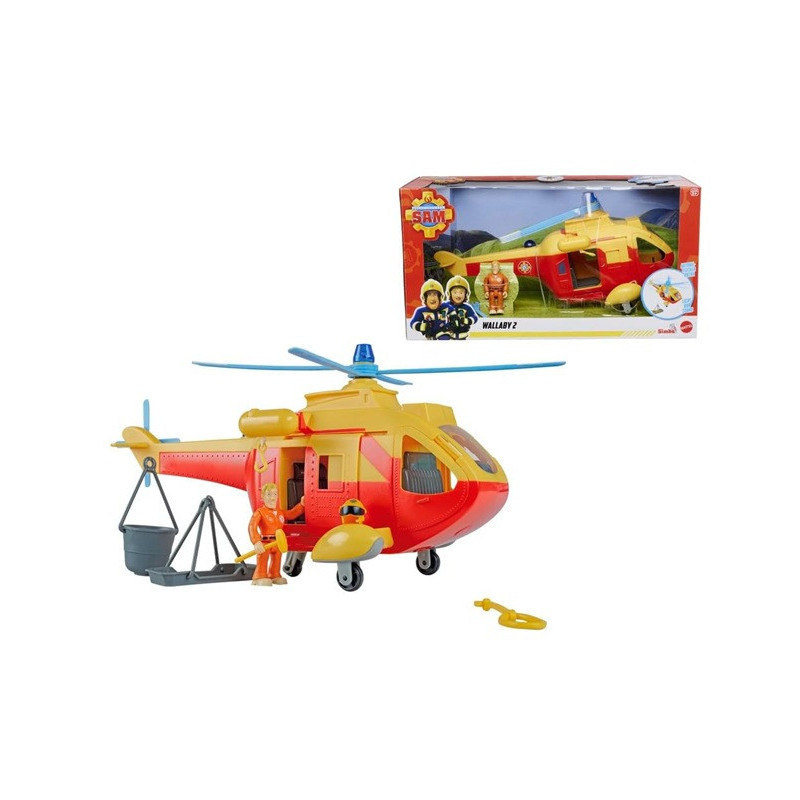 Strażak Sam helikopter WallabyII+fig.925-2655