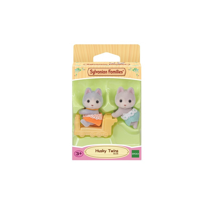 SYLVANIAN Bliźniaki piesków Husky 05638 56387