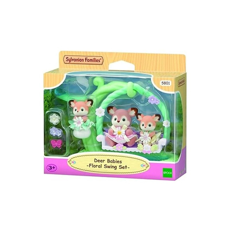 SYLVANIAN jelonki na kwiatowej huśtawce 05801