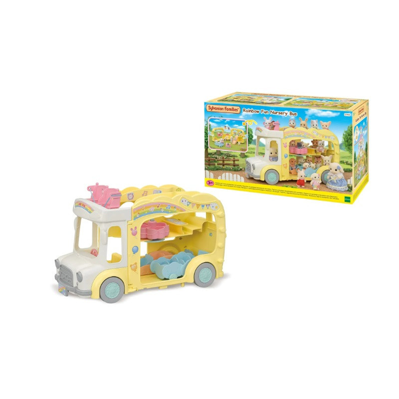 SYLVANIAN kolorowy autobus 05744