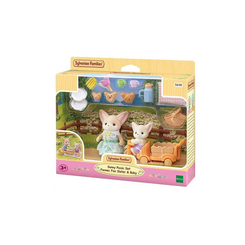 SYLVANIAN Liski pustynne na pikniku 05698