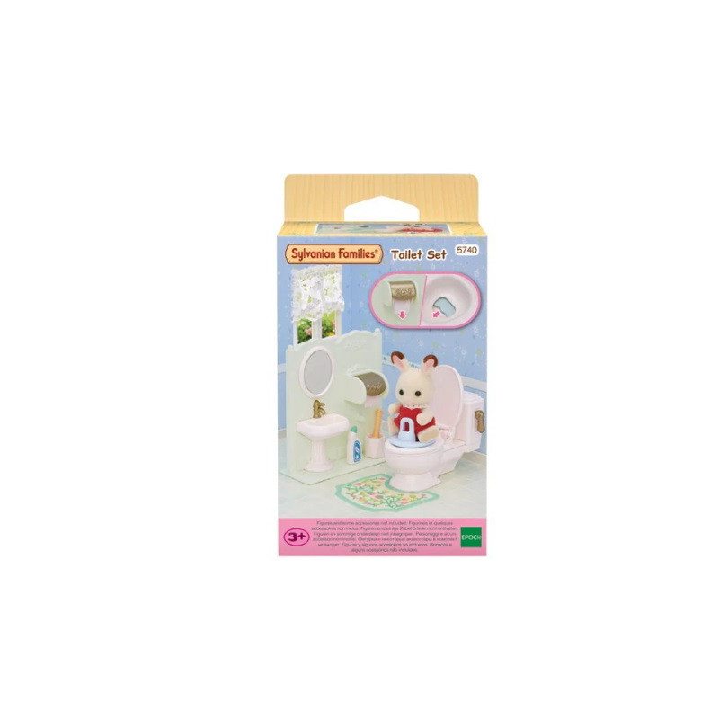 SYLVANIAN łazienka zestaw z toaletką 05740