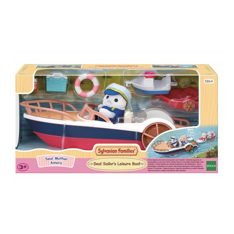 SYLVANIAN Łódka wycieczkowa z foczką 05864 58640