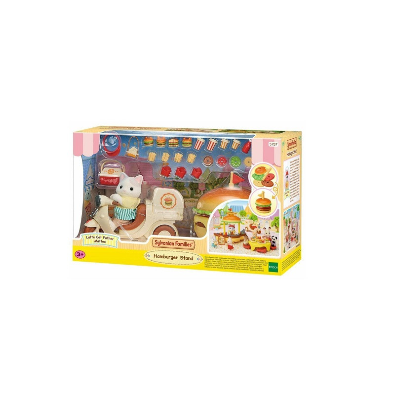 SYLVANIAN obwoźna restaur.z hamburger..05757 57575