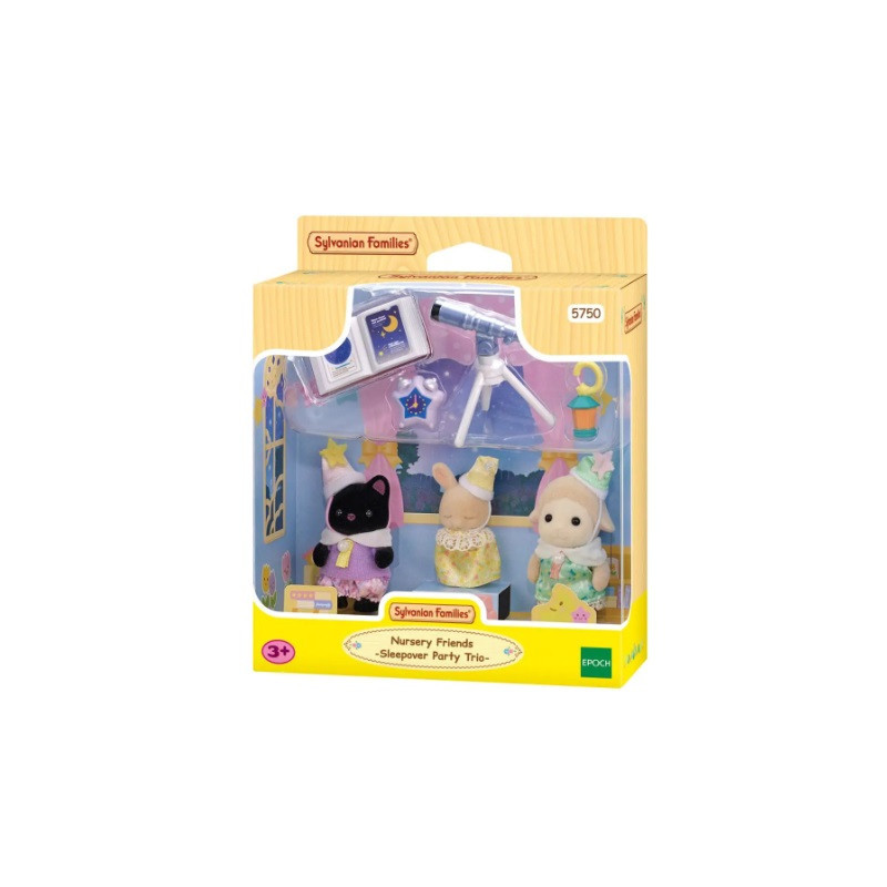 SYLVANIAN piżama party Baby Trio 05750