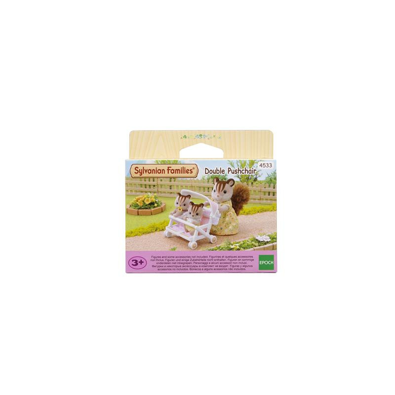 SYLVANIAN podwójny wózek spacerowy 04533