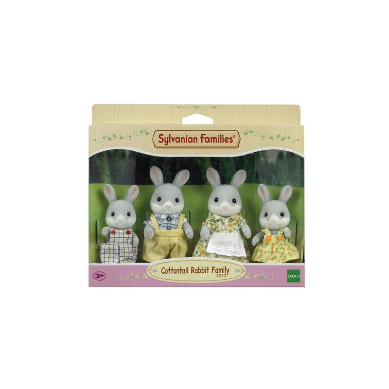 SYLVANIAN rodzina szarych króliczków 04030 40300