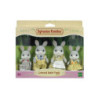 SYLVANIAN rodzina szarych króliczków 04030 40300