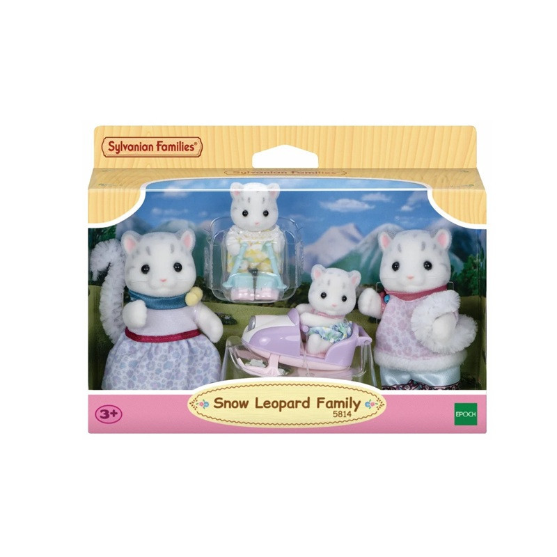 SYLVANIAN rodzina śnieżnych leopardów 05814