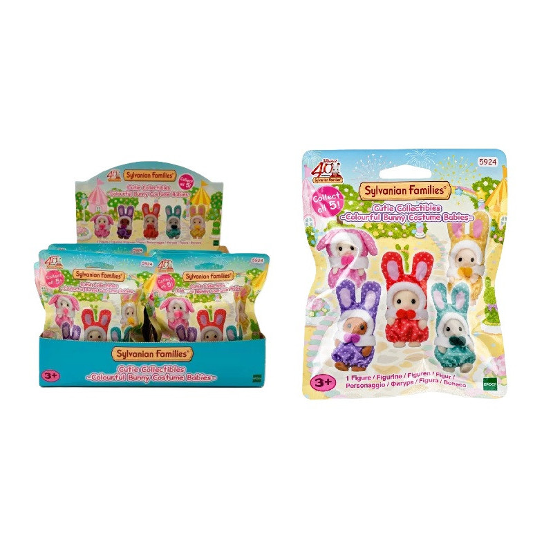 SYLVANIAN saszetka Zajączki w kol.kost.5924 59241