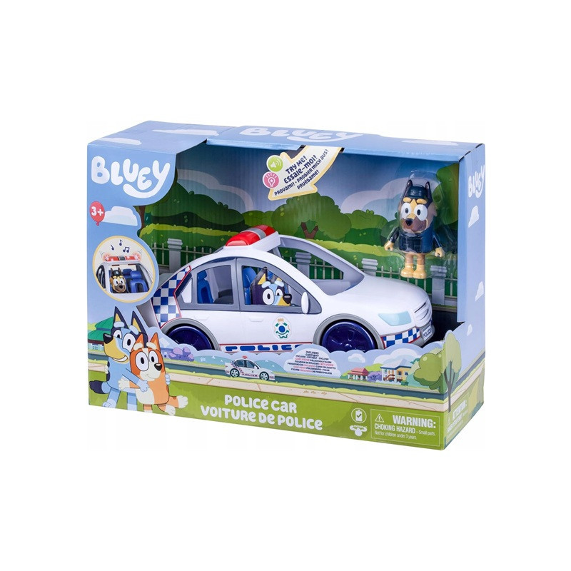 TMT BLUey samochód polic.+fig policjant BLU19202