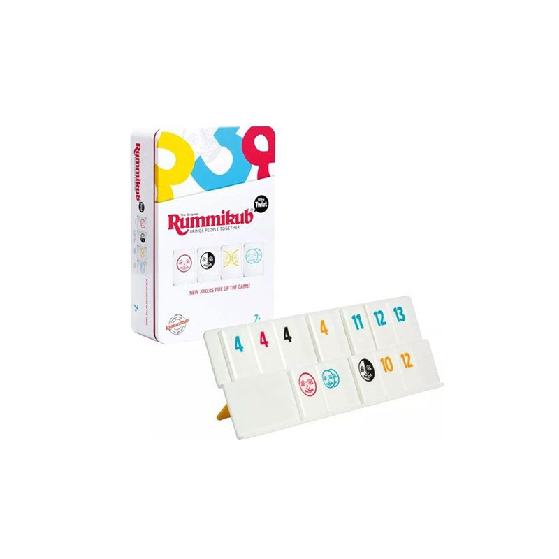 TMT Rummikub gra 3w1 Travel Tin LMD1607 80729