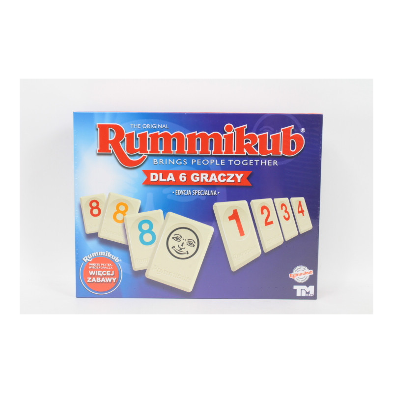 TMT Rummikub XP gra dla 6-ciu graczy LMD4606 81733