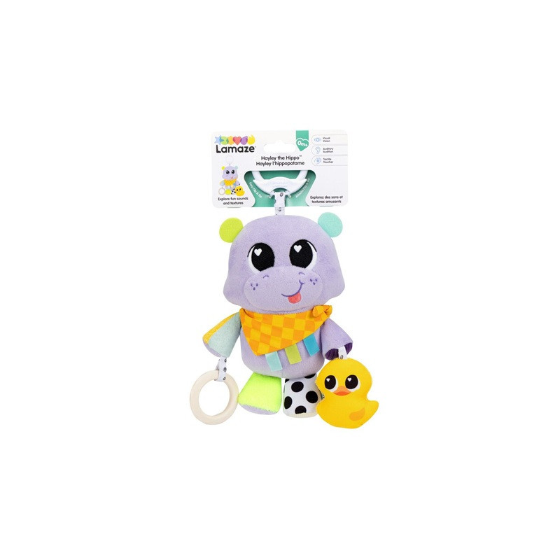 TOMY Lamaze Hippo Hayley Clip_Go zawieszka L27667
