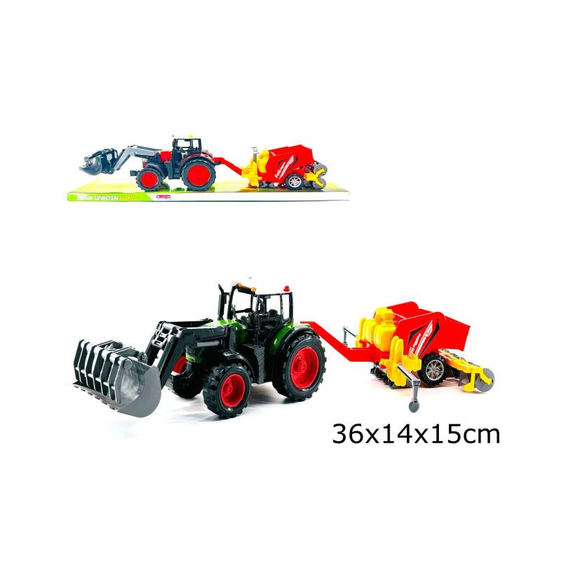 Traktor z maszyną rolniczą G217564 92391