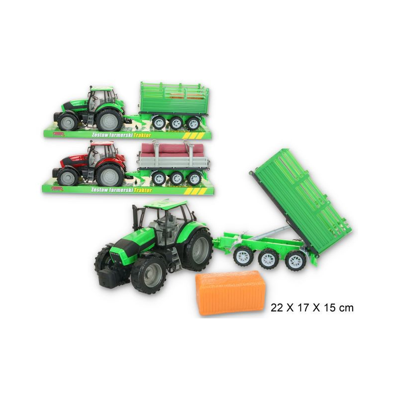 Traktor z przyczepą G096470 92561