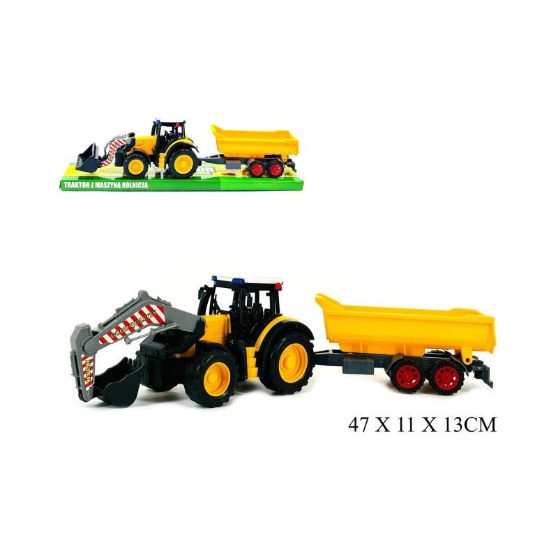 Traktor z przyczepą G218138 92629