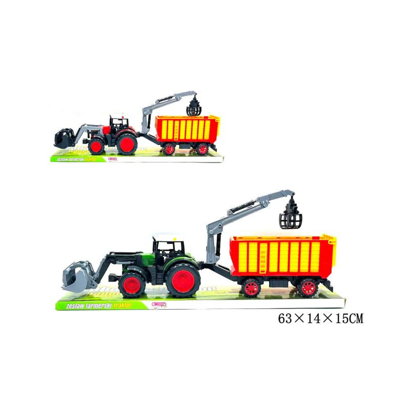 Traktor z przyczepą G219786 02238