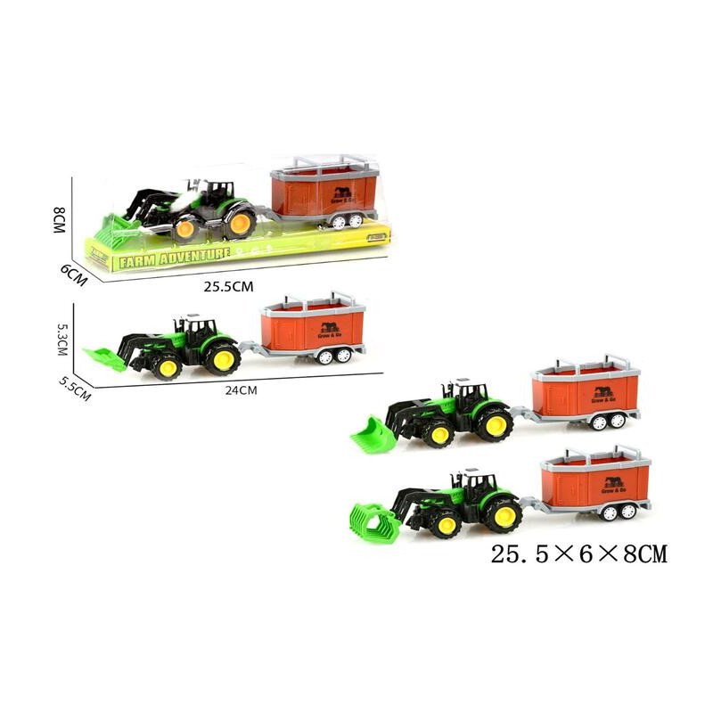 Traktor z przyczepą G221978 04256