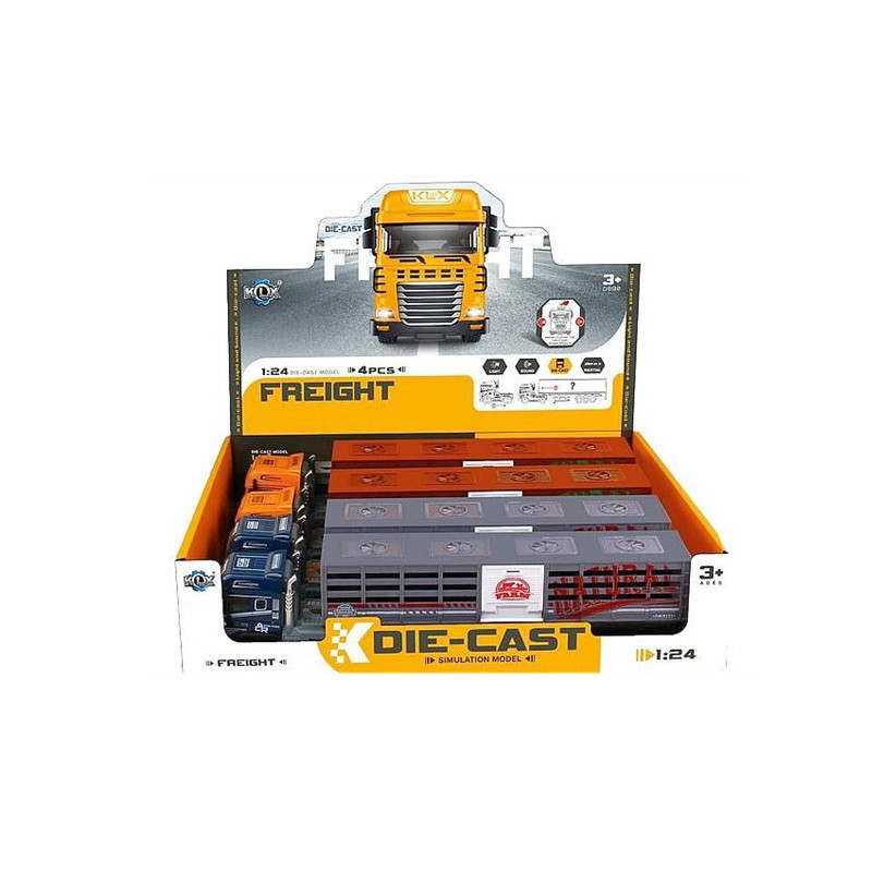 Truck przewóz zwierząt 39cm św/dźw HAT40 57379
